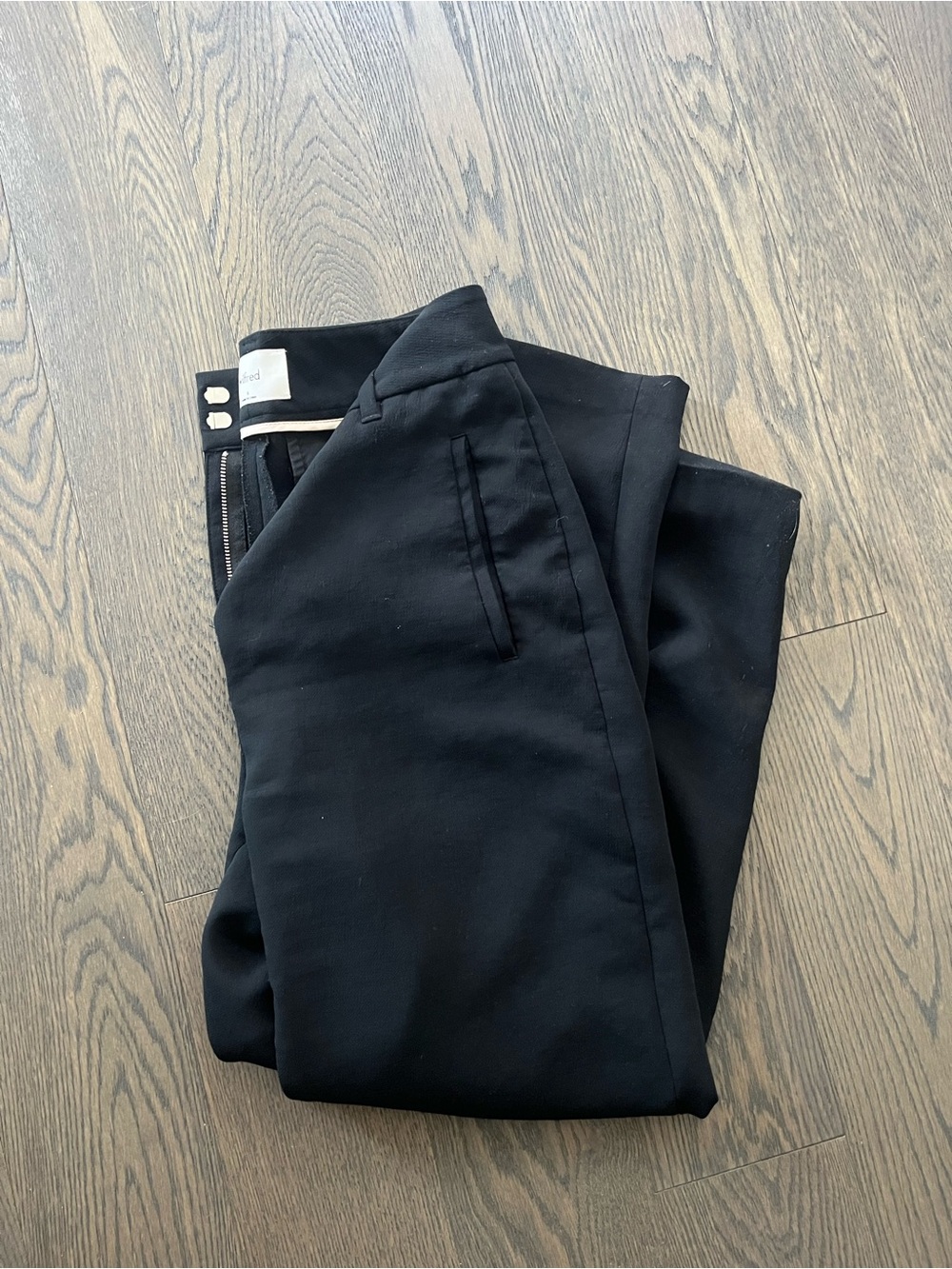 Wilfred Black tie front pants